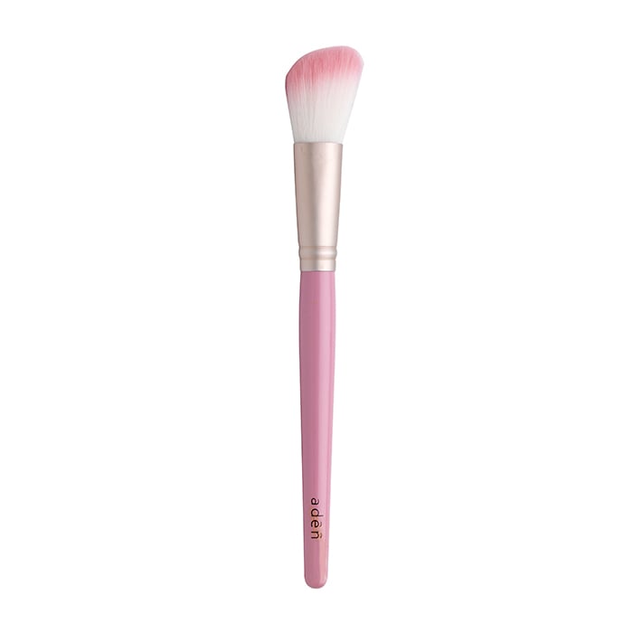 Пензлик для рум'ян Aden Blusher Brush Angled Pink
